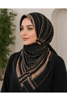 Butik Kaliteli Yüzde 95 Pamuk Yazma Eşarp