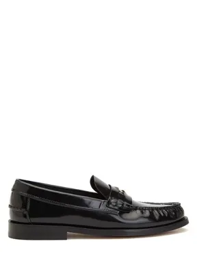 Tommy Hilfiger Penny Siyah Kadın Deri Loafer
