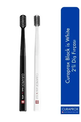 Curaprox White İs Black 2'li Diş Fırçası