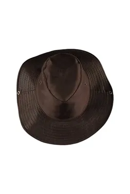 Kardelen Butik Denizli Snap Düğmeli Yürüyüş Ve Avcılık Güneş Şapkası ( Unisex) ( Kahve)