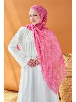 Silk Home Riva Şal Tencel Secret Garden Pembe