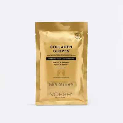 voesh New York Collagen Gloves Kolajen Eldiven Altın