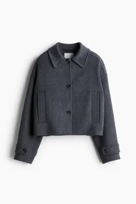H&M Yün Karışımlı El Yapımı Ceket