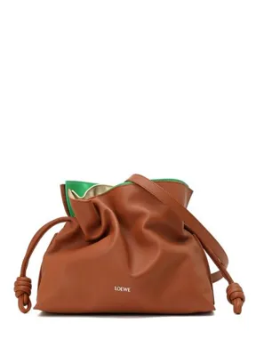 Loewe Flamenco Kahverengi Kadın Deri Çanta