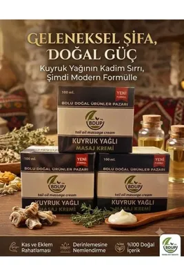 BDUP KUYRUK YAĞLI MASAJ KREMİ 3 ADET