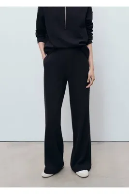 MANGO Woman Pamuklu jogger pantolon