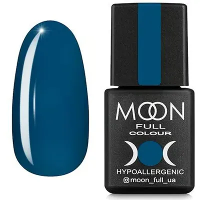 Moon Full Kalıcı Oje Classic Koyu Gri No:152