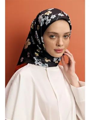 QEF Twill İpek Eşarp Tiny