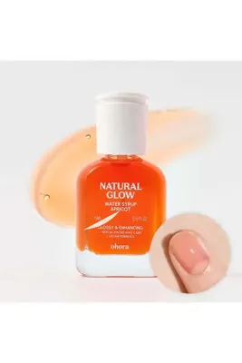 Ohora Renkli Tırnak Güçlendirici ve Besleyici Vegan Bakım, Kayısı, 15 ml
