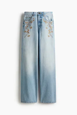 H&M Wide Ultra High Jeans