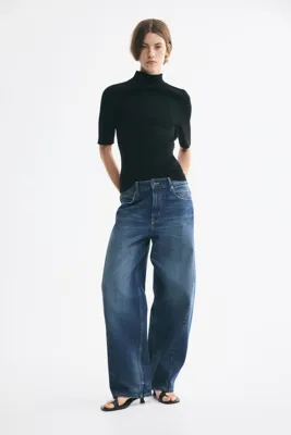 H&M Barrel Regular Waist Jeans