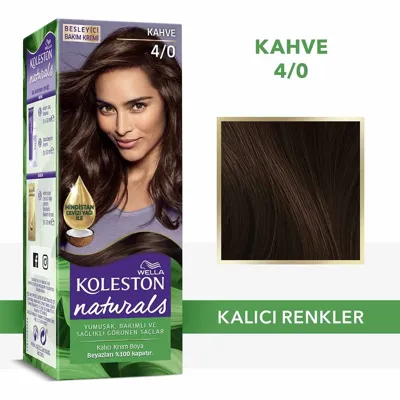 Wella Koleston Deluxe Amonyaksız Kit Saç Boyası 5/0 Açık Kahve