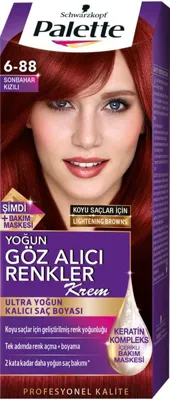 Palette Saç Boyası - Yoğun Göz Alıcı Renkler 6/88 Glowing Chestnu