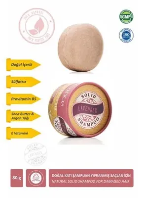 Relance Doğal Katı Şampuan Argan&Shea Yağı Sülfatsız Şampuan ArganOil Yıpranmış Saçlar IçinProvitb5