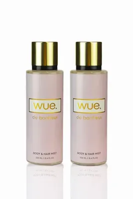 Wue de Bonheur Vücut ve Saç Spreyi 250 ml 2'li - Body and Hair Mist