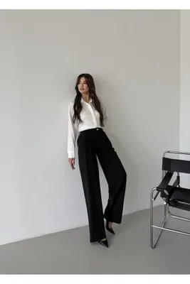 Nadrina Düğmeli Pantalon