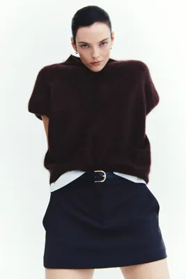 H&M Yarım Balıkçı Yakalı Yün Süveter