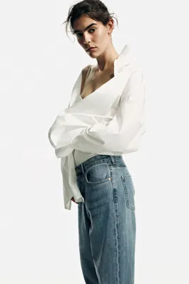 H&M Wide Regular Waist Jeans