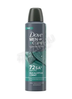 Üad 3 Adet Dove Men Eucalyptus & Mint Deodorant 150 Ml