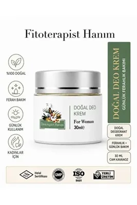 Fitoterapist hanim Doğal Deo Krem