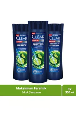 Clear Women Zencefil Özlü Kepeğe Karşı Etkili Şampuan 350 ml X3 Belirginleştirici Etki