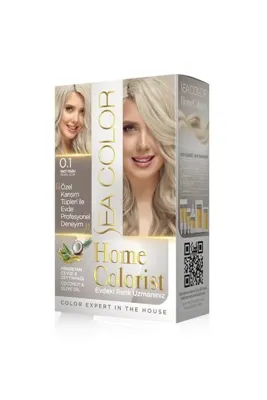 Sea Color Home Colorist Set Saç Boyası 0.1 İnci Tozu
