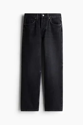 H&M Straight Regular Ankle Jeans