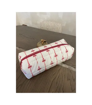 Rosalyabag Airwrap Ve Tüm Saç Şekillendiriciler İçin Uygun Bölmeli Düzenleyici Çanta Beyaz