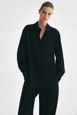 H&M Oversize Viskoz Gömlek