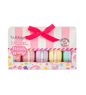 Bubble T Sweetea Makaron Banyo Topu Hediye Seti 5 x 50 g – Toplam 250 g