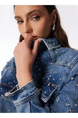 Fabrika İndigo Kadın Oversize Mont F4SL-MNT0537