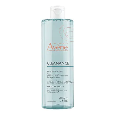 Avene Cleanance Karma ve Düzensiz Ciltler için Glutamik Asit İçeren Misel Su 400 ml