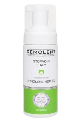 Remolent Stopac-n Foam Yağlı Cilt Temizleme Köpüğü