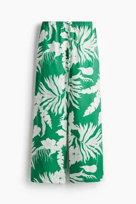 H&M Bol Kesimli ve Büzgü Bağlı Pantolon