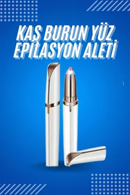 Lisinya Yüz Epilatör Kıl Kaş Bıyık Tüy Alma Aleti Kaş Bıyık Alma Epilatörü -