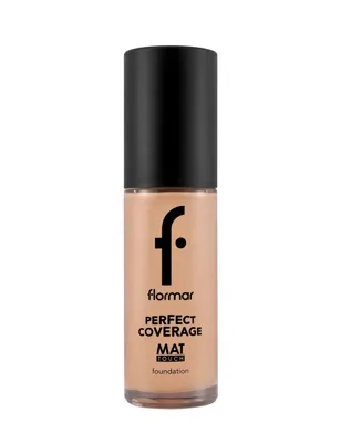 Flormar Mat Touch E Vitamini Içeren Yüksek Pigmentli & Mat Bitişli Fondöten