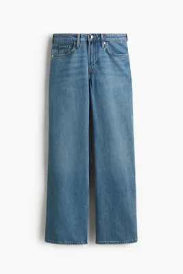H&M Feather Soft Wide Regular Jeans