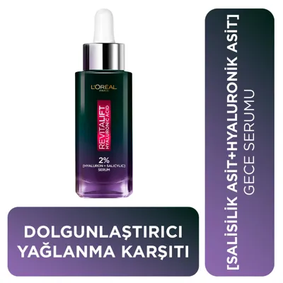 L'Oréal Paris EXC. L'Oreal Paris Revitalift Yağ Karşıtı Gece Serumu 30 ml