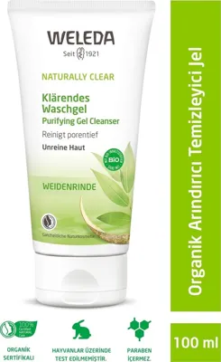 Diğer Weleda Naturally Clear Organik Temizleyici Jel 100ml