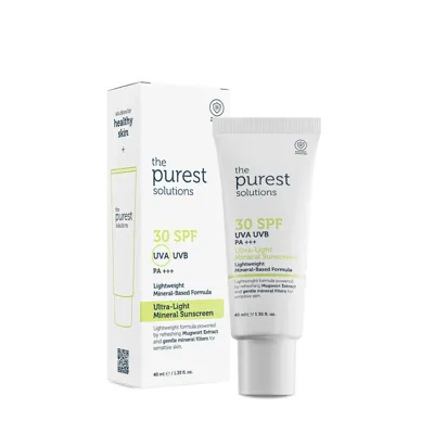 The Purest Solutions Yüz Güneş Kremi SPF30 Mineral Filtreli 40 ml