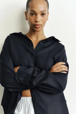 H&M Lyocell Gabardin Gömlek