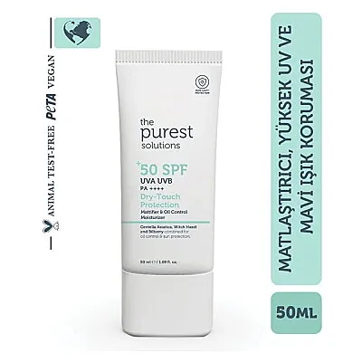 The Purest Solutions Yüz Güneş Kremi SPF50+ Yağlı Cilt