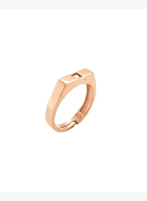 Linya Jewellery Maya Serçe Parmak Yüzüğü Rose