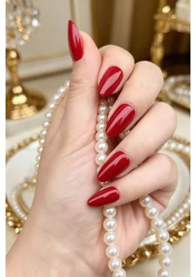 Easy Beauty Kısa Badem Takma Tırnak Small 10 Adet Takma Tırnak Seti