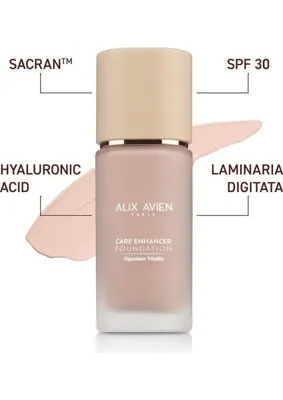 Str Store Kırışıklık Karşıtı Nemlendirici SPF30 Parlak Bitişli Fondöten Care Enhancer 820 Burnt Almond