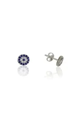 Söğütlü Silver Nazarlı Mini Küpe Sgtl4069
