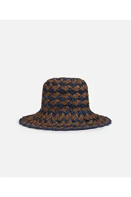 İpekyol Hasır görünümlü bucket şapka