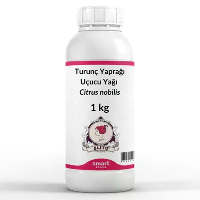 Elito Turunç Yaprağı Petitgrain Uçucu Yağı Citrus nobilis 1 kg