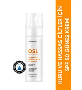 Osl - Omega Skin Lab Osl Omega Skin Lab Ultra Fluid + Sensitive SPF 50 UV Defence 50 ml