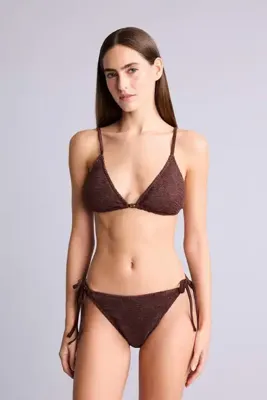 DeFacto Bağcıklı Kırışık Dokulu Bikini Altı E0208AX25SM